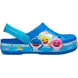 Crocs - flbaby shark band t bcb - Babyklompen - Ergonomisch Ontwerp - Hielverlichting