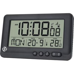 Equivera Wekkerradio Op Netstroom - Klokradio - Wekkerradio - Klokradio Met Wekker - Wekkerradio Dab - Wekker Dab Radio