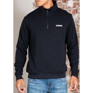 Napapijri - Hoodie - Grijs - Katoen - 3XL