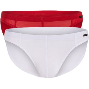 olaf benz Heren slip / onderbroek 2 pack RED1201