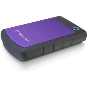 Transcend TS2TSJ25H3P 2TB | StoreJet 25H3P rugged 2.5'' external hard drive - USB 3.1 Gen 1 Interface - Purple