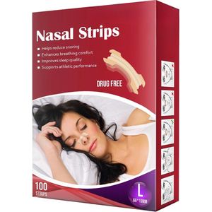 Solacis Neusstrips - Neusstrips snurken - Neus strips - Tegen snurken - Anti-Snurk - Must have voor tijdens het slapen!