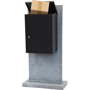 Belgische blauwsteen brievenbus Pakket brievenbus op muur