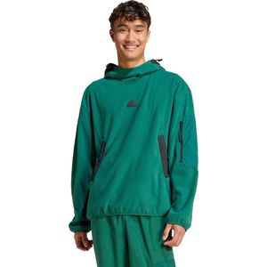 adidas Sportswear City Escape Polar Fleece Hoodie - Heren - Groen- XS