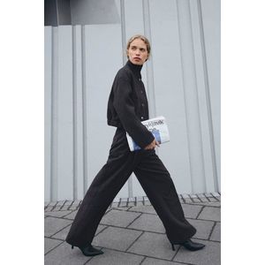 MSCH Copenhagen - Mschseba Hw Pants - Broek - Donkergrijs