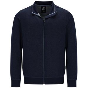 Hajo - Heren Sweatvest – Donkerblauw - maat XXL
