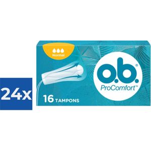 OB Tampons pro comfort normaal 16st - Voordeelverpakking 24 stuks