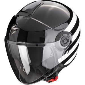 Scorpion Exo-City Ii Bee Black-White XL - Maat XL - Helm