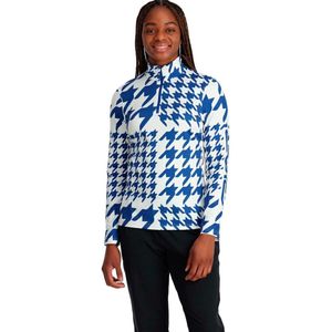 Spyder Houndstooth Sweatshirt Met Halve Rits