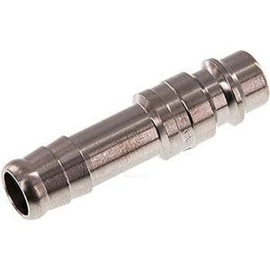 RVS DN 7.2 (Euro) Luchtkoppeling Insteeknippel 9 mm Slangpilaar - CLP7-H-S-9