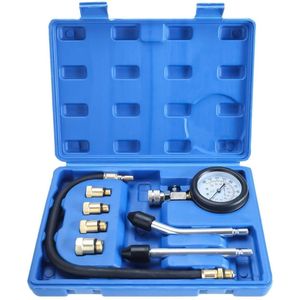 JGS Premium - Compressietester voor auto motor - Compressie testen M10 M12 M14 M18 - Meetapparaat auto compressie