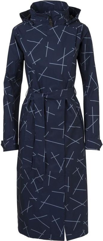 AGU - Trench Coat Long - Regenjas - Blauw - Urban Outdoor Dames