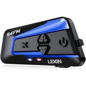 Motorfiets Intercom - Motorhelm - Bluetooth 5.0 - Aansluitbaar tot 10 rijders - 1 stuk - Headsets - Communicator - Handsfree - Intercom Headset Type-C