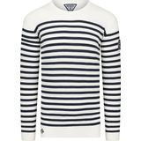 GN - heren sweater print - ronde hals - Nautic