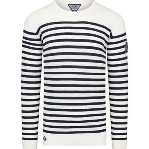 GN - heren sweater print - ronde hals - Nautic