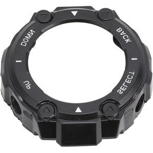 Smartwatch-beschermhoes voor Amazfit TREX PRO - Anti-kras Horlogerand Bumper Beschermend Schaalframe - Allround Bescherming Lichtgewicht Bumperhoes (zwart)