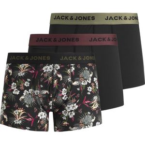 JACK&JONES JACFLOWER MICROFIBER 3 PACK Heren Onderbroek - Maat S