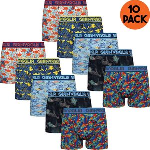 Boxershort Heren | 10 PACK | Katoen | Maat XL | Dierenprint | Multicolor | Ondergoed Heren | Onderbroeken Heren |