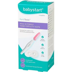FertilTests™ - vruchtbaarheidstest voor stelle - snel resultaat - 2x2 stuks