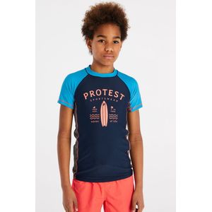 Protest - PRTAKINO JR - Zwemshirt - Night Skyblue - Korte Mouwen