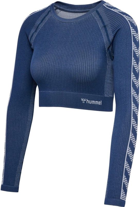 Hummel - Hmlmt Blaze Seamless - Longsleeve T-shirt - Insignia Blue