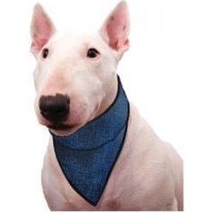 Aqua Coolkeeper Bandana koelsjaaltje hond- Blauw - XXS - 19-25 cm