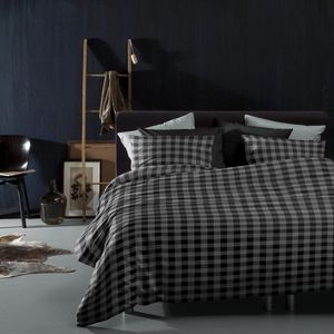 Damai Timber - Dekbedovertrek - 260x200/220 cm - Flanel - Grey