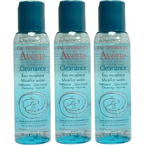 3 x Avène EAU Thermale Cleanance Micellar Water á 100 ml