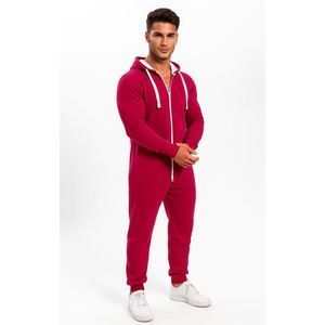 JC Blue Roze Huispak - Onesie mannen - Onesie Vrouwen - Maat S