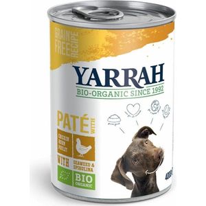 Yarrah Bio Hondenvoer Paté Kip 400 gr