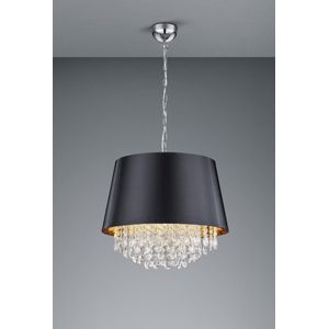 TRIO LORELEY - Hanglamp - Chroom - excl. 3x E14 4,9 W - In hoogte verstelbaar