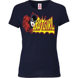 Logoshirt Vrouwen T-shirt Batgirl Logo - DC Comics - Shirt met ronde hals van Logoshirt - donkerblauw