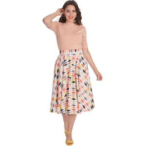 Banned - Diamond Swing Rok - S - Multicolours