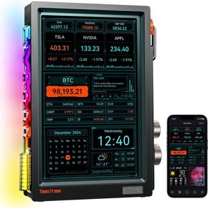 Digitale Fotolijst 10,1 inch met Wifi en App - Gebruiksvriendelijke Foto- en Video Delen voor Thuis