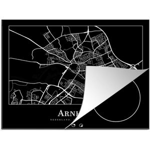 Inductie beschermer - Inductie Mat - Kookplaat beschermer - Kaart - Arnhem - Stadskaart - Plattegrond - Inductie beschermer - Inductie Mat - Kookplaat Beschermer - 59x52 cm - Afdekplaat inductie - Inductiebeschermer