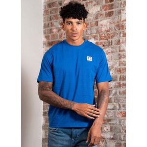 Aquascutum Rubber patch t-shirt - royal