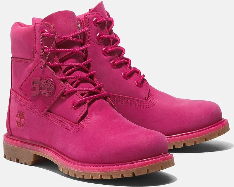 Timberland 6´´ Premium Laarzen Roze EU 37 1/2 Man