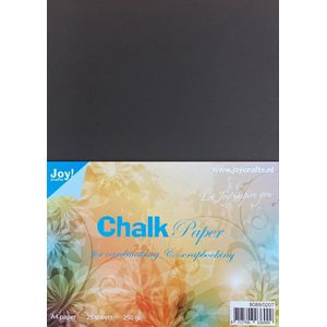 Joy!Crafts / Krijtpapier / Chalkpaper / A4 / 25 vellen / 250gr papier