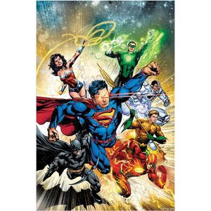 Crafthub - Justice League Heroes - premium houten puzzel - 25,8cm x 38,9cm - 200 stukjes - luxe verpakking