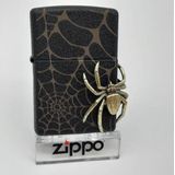 Zippo - Spider Black Crackle Emblem Limited Edition - Aansteker - Black Crackle