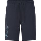 Jan Vanderstorm - PERMARSEN - Sweatbermuda - Donkerblauw