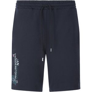 Jan Vanderstorm - PERMARSEN - Sweatbermuda - Donkerblauw