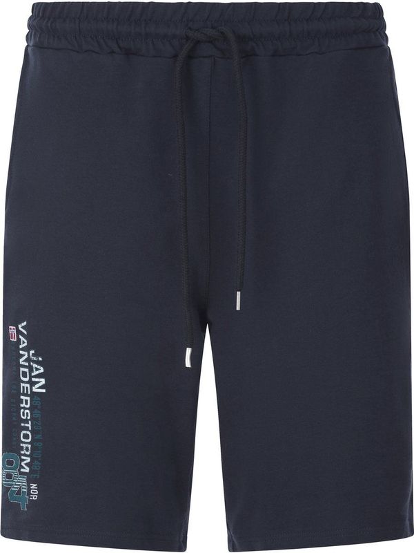 Jan Vanderstorm - PERMARSEN - Sweatbermuda - Donkerblauw