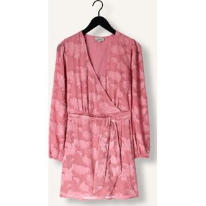 AAIKO Eloise Chiffon Flower Pes 509 Dames - Jurk - Roze - Maat XXL
