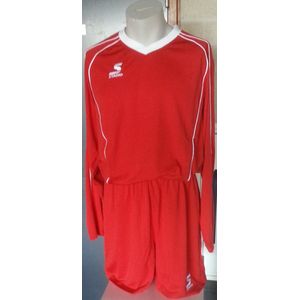 Sporttenue/Voetbaltenue Stadio rood/wit maat XXXL