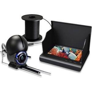 Sxhlseller Visvinder Kit - Onderwater Camera met 4,3 inch Display - Nachtzicht & 20 m Anti-Trekvislijn