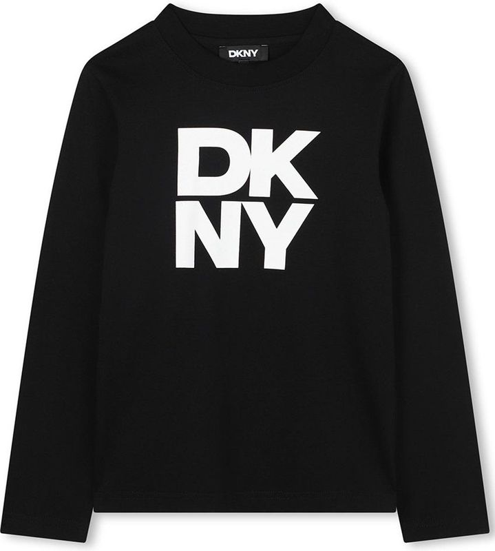 DKNY - D62457 - T-shirt - Zwart - Unisex