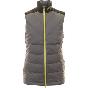 Callaway Quilted Premium Heren Bodywarmer Grijs Lime