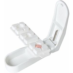 Sundo tablettensplijter met opbergvak - wit