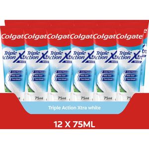 Colgate Triple Action Whitening tandpasta - Voordeelverpakking - 12 x 75ml